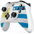 Uraguay Flag Distressed Xbox One S All-Digital Edition Bundle Skin